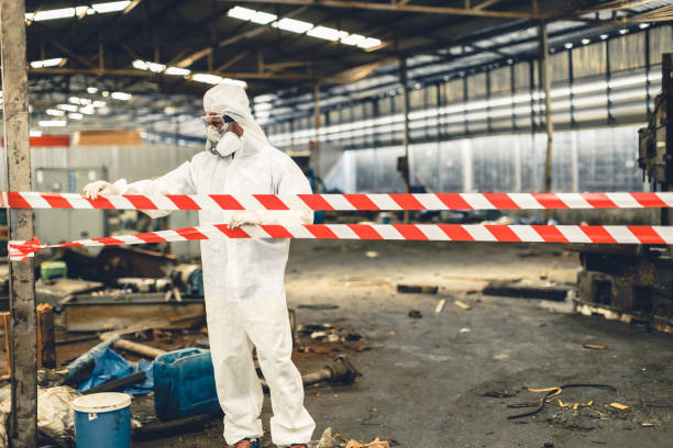 Professional Unattended Death Cleanup technician working in Croydon, PA